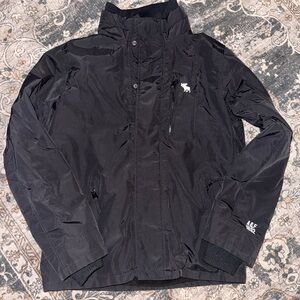 Vintage Abercrombie & Fitch Dark Gray Performance Jacket